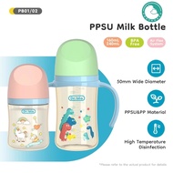 PREFERRED & Dr.isla Baby Milk PPSU BPA Free Anti-Pump Bottle (160ml/240ml) PB01