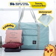Large Capacity Travel Waterproof Clothing Storage Folding Bag Travel Luggage Bag Hand Carry Travel B