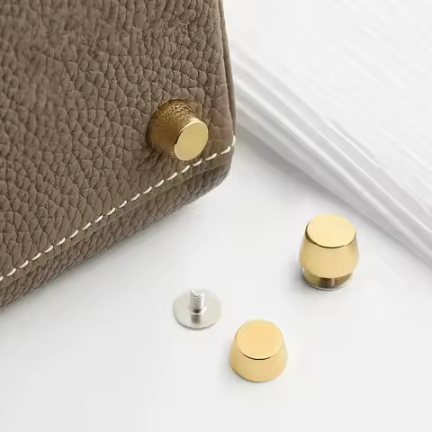 For Hermes Kelly Handbag Bucket Shape Bag Feet Base Studs Bottom Wear Protection Rivets Parts Access