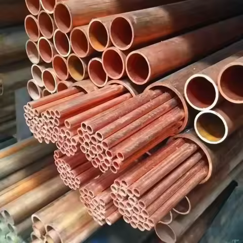 T2 Copper Tube OD10-54mm - 50cm Hollow Capillary Pipe, Factory Direct
