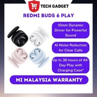 Redmi Buds 6 Play | Super Lightweight TWS Earbuds | Bluetooth 5.4 | Touch Control | 36 Hours Battery