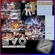 EVO STUDIO WATER DECAL FOR HG GTO THE ORIGIN 水贴  荧光 高达起源  THE ORIGIN ZAKU GOUF DOM GUNCANNON GM