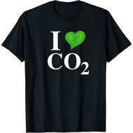 I Love Co2 Carbon Dioxide Climate Change Hoax Global Warming T-Shirt