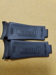Rubber B 黑色橡膠錶帶