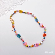 Beaded Necklace Length 37-40 cm Decorated With Beads Stones Pearls Shells Necklaces For Wearing To T