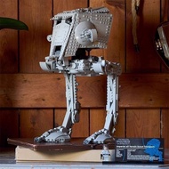 Compatible with Lego Star Wars AT-ST All-Terrain Reconnaissance Transport Walker 75417 Assembled Bui