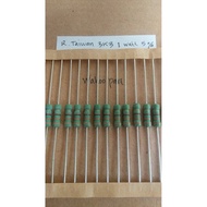 Taiwan 3K3 Resistor 1 watt 5% price (10 pcs)