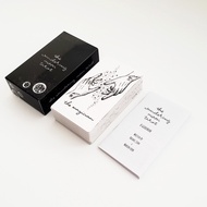 [Ready Stock] 12 * 7cm Walking Mood Tarot English Board Game Card Game The Wandeing Mood Tarot with 