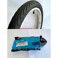 Tyre & Tube DELI 16" X 1.75 / 16" X 1.75/2.125 LONG VALVE TUBE 48MM / 16"  X 1.75 TYRE DELI INDONESI