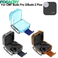 FOEACRY Earphone Protective , Transparent Anti-Scratch  Cover, Shockproof TPU Security Lock Headphon