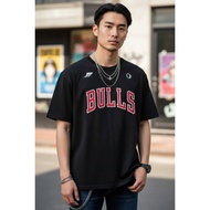 JEREMIAH Soft Premium Cotton Roundneck Jersey Shirt black D3 ChicagoBulls Chicago Bulls
