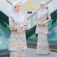 Baju kurung moden MUZ OUTLET corak batik printed