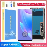 Super AMOLED LCD With Frame For Google Pixel 6 Pro LCD For Google Pixel 6Pro GLUOG G8VOU Display Scr