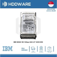 IBM 300GB 15K 12Gbps SAS 2.5" G3HS HDD // 00WG660 // 00WG661 // 00WG664
