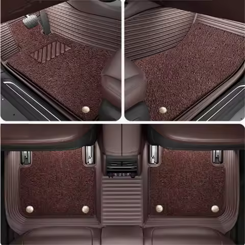 Double layer For Lexus LS LS350 LS400 LS430 LS460 LS500 LS500h Auto Custom Car Floor Mats Carpets Ac