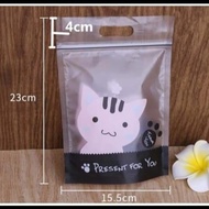50pcs Goodies Ziplock Resealable Plastic Bag (Ready Stock)