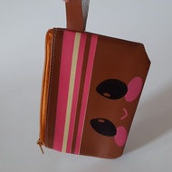 Thick Canvas Wallet Medium Smile 21.5x14x4.5cm