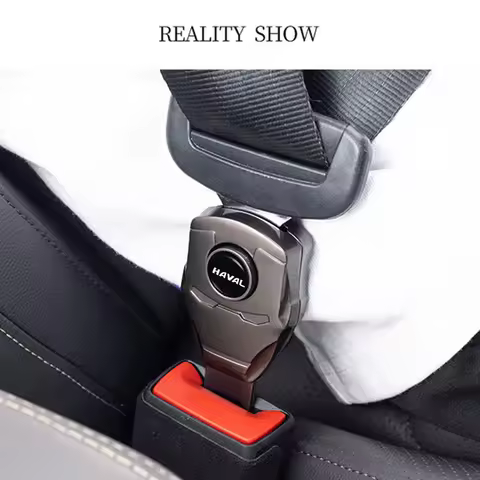 Iron Man Seat Belt Extension Plug Safety Seat Lock Clip Buckle For Haval H1 H2 H3 H6 H7 H9 M6 F7X Jo