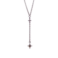Y type star necklace