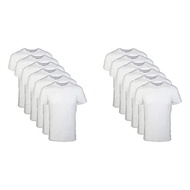 Men's Crew T-Shirt 6 Pack, White, Medium Men's Crew T-Shirt 6 Pack, White, Large