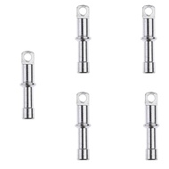 [tenlzsp0bc] 5 Pieces Lightweight Aluminium Alloy End Plugs Replacement for 7.9mm/8.5mm  Awning Shel