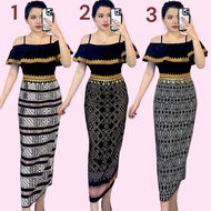 BORNEO LONG DRESS EXCLUSIVE DESIGN SABAH SARAWAK 55-80kg✅