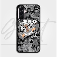 Case Casing Samsung Galaxy A56 A36 A26 A16 A55 A35 A25 A15 A54 A34 A24 A14 5G Luffy Gear 5 BJ82