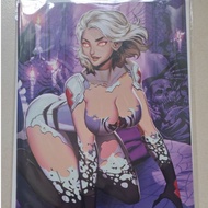 White widow issue 2 virgin variant cover comic by genzo