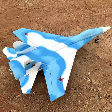 RC Plane Su27 65mm EDF Jet EPS Foam Airplane Model DIY Kit