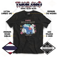 TYPE 10 Thailand - THAILAND BANGKOK SOUVENIR T-SHIRT MADE IN THAILAND LABELTAG - PREMIUM SOUVENIR CL