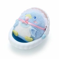 Japan Sanrio - TuxedoSam 日版 搖籃 造型 毛絨 公仔 毛公仔 娃娃 布偶 山姆企鵝 2022年 (嬰兒奶咀系列)
