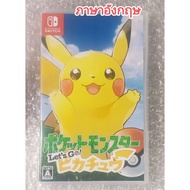 PoKeMon Let's Go Pikachu English Japanese EN JP NINTENDO SWITCH Pokémon Lets G Pikaju Pigachu