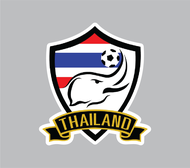 อาร์มติดเสื้อ โลโก้ช้างศึก ทีมชาติไทย รีดติดเสื้อ รีดง่าย ติดได้ทุกเนื้อผ้า