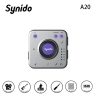 Synido live dock a20 external sound card portable Live streaming, internal recording of Musical Inst