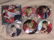 排球少年 研磨 襟章+立牌 set