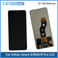 For Infinix Smart 8 Pro X6525B LCD Screen Display Touch Screen Assembly X6525 Infinix Smart 8 Plus S