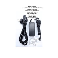 Toshiba Laptop Adapter 19V 1.58A (5.5*2.5mm) 30 watt fit NoteBook NB255-SP0011L NB255-SP0011M - 3 mo