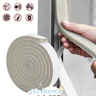 FAYSHOWS 2M/Roll Weather Stripping Foam Dustproof Windproof Draught Excluder