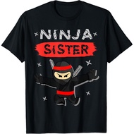 Ninja Sister Birthday Gift Ideas Birthday Ninja Sister T-Shirt