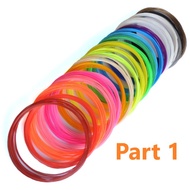 3D Pen Filament Refills 1.75mm PLA With Different Colors for kid Part 1
