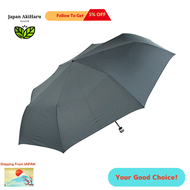Okamoto Harajuku store 123cm in diameter! Big size folding umbrella (Lightweight/glass fiber+aluminum) Even if it turns upside down, the umbrella (durable/water repellent/8 bones) Folding 70cm direct from Japan