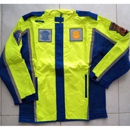 Jaket Lantas/Polantas biru polda jabar jatah polri