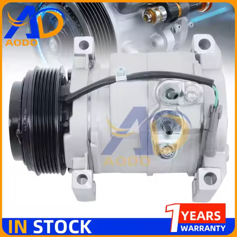 A/C AC Compressor With Clutch For Chevrolet Silverado GMC Sierra Hummer H1 4.3L 4.6L 6.6L 15100340 2