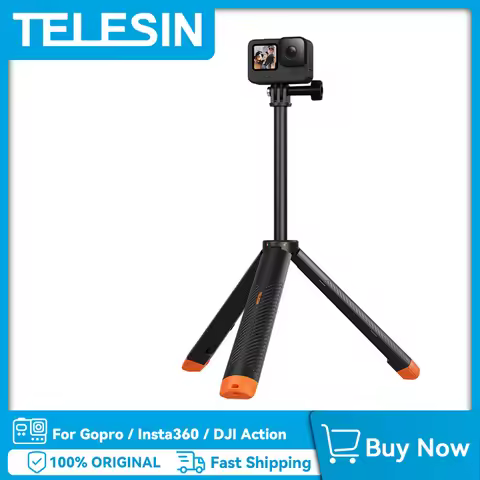 Selfie Stick TELESIN Underwater Buoyancy bar Diving Extendable Selfie Stick Tripod For Gopro / Insta