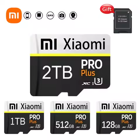 Xiaomi 128GB 256G SD Memory Card Class 10 High Speed Flash Card 1TB 2TB SD Card Micro TF SD Card For