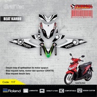 Decal eneos carburetorBEAT