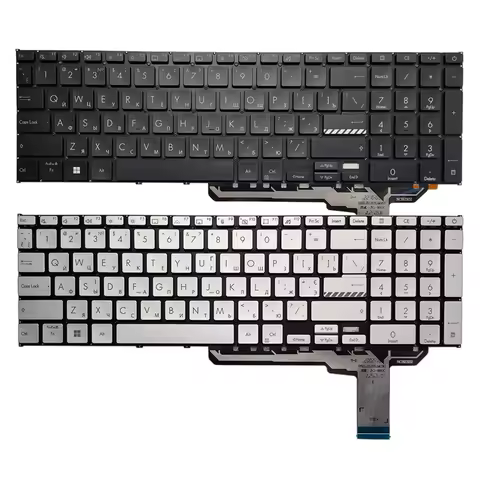 NEW For ASUS Vivobook 17 X1702 X1702Z X1702ZA X1703 X1703ZA Russian Laptop Keyboard Backlit