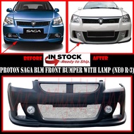 PROTON SAGA BLM FRONT BUMPER WITH LAMP (NEO R-3) (PU) BODYKIT LIP
