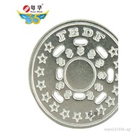 Factory Direct Sale Digital Coin FEDF Customized Game Coin with Hole Coin Token Customized Video Gam