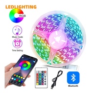 RGB LED Strip Light - 5050 USB Powered 16-Color Remote Control For Indoor DIY Decoration